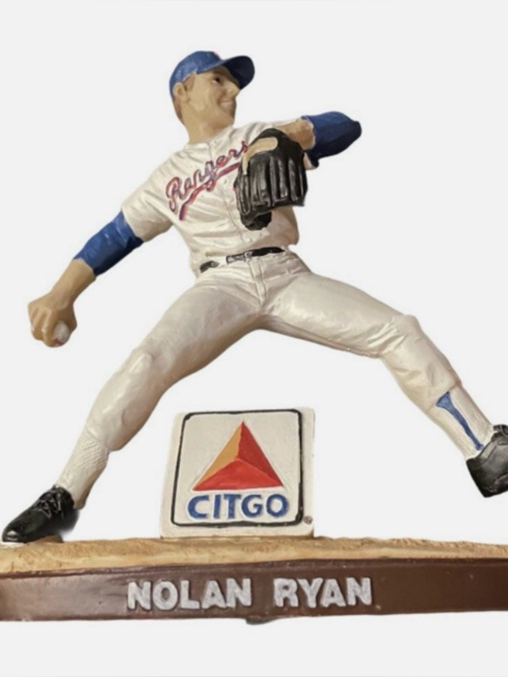 NIB NOLAN RYAN CITGO HOOKS FIGURINE 2007 Texas Rangers